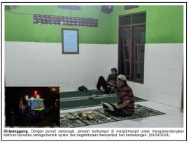 Kumandang Takbir Umat Islam di Kalurahan Giripanggung Memeriahkan Malam 1 Syawal 1445 H