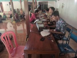 Pemerintah Kalurahan Giripanggung Bersama BKAD Gunungkidul Lakukan Penarikan PBB di Padukuhan Banjar
