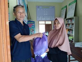 Pemerintah Kalurahan Giripanggung Salurkan PMT untuk 13 Ibu Hamil Periode Mei 2025