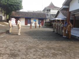 Apel Rutin Senin di Kalurahan Giripanggung, Carik Tekankan Disiplin dan Pelayanan Publik