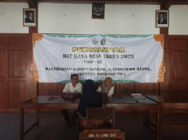 Penyaluran Dana Desa Tahap VI Tahun 2025 Dilaksanakan di Balai Kalurahan Giripanggung