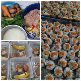 PMT Hari ke-16: Pemkal Giripanggung Salurkan Makanan Bergizi ke Rumah Balita Berisiko Stunting