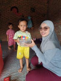 Hari ke-25 Penyaluran PMT, Kalurahan Giripanggung Bagikan Menu Sehat untuk Cegah Stunting