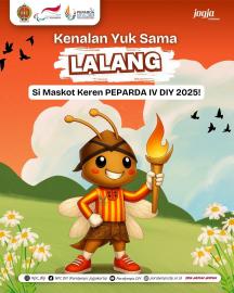 Kenalan Yuk Sama Lalang! Si Maskot Keren PEPARDA IV DIY 2025