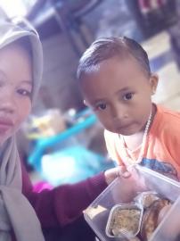 Hari ke-36, Pemerintah Kalurahan Giripanggung Lanjutkan Penyaluran PMT untuk Balita Resiko Stunting