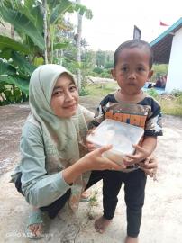 Memasuki Hari ke-40, Kalurahan Giripanggung Lanjutkan Penyaluran PMT untuk Cegah Stunting