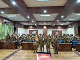 Lurah dan Carik Kalurahan Giripanggung Hadiri Rakor Pemangku Keistimewaan Tahun 2025