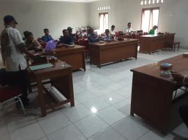 Gapoktan Giripanggung Gelar Koordinasi dan Pembinaan Rutin, Bagikan Alat Pengubinan Hasil Panen