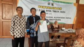 Pemerintah Kalurahan Giripanggung Salurkan BLT Dana Desa Tahap VIII kepada 55 KPM