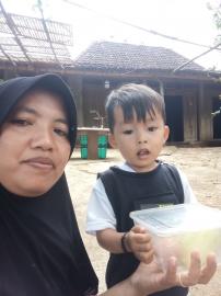 Hari ke-79 Penyaluran PMT, Kalurahan Giripanggung Bagikan Menu Sehat untuk Cegah Stunting