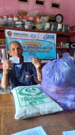 Penyaluran Bantuan JSLU Bulan Agustus Oleh Pemkal Giripanggung Berjalan Lancar