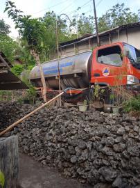 BPBD Kabupaten Gunungkidul Bantu Air Bersih untuk Kalurahan Giripanggung