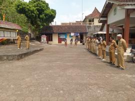 Pemerintah Kalurahan Giripanggung Gelar Apel Rutin