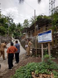 Kapanewon Tepus Lakukan Monitoring dan Evaluasi Kegiatan Fisik di Kalurahan Giripanggung