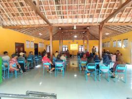 Sosialisasi Panitia Penjaringan dan Penyaringan Pamong Kalurahan Giripanggung di Trenggulun