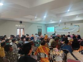 Pemerintah Kalurahan Giripanggung Gelar Sosialisasi DTSEN, RT RW Diharapkan Peran Aktif