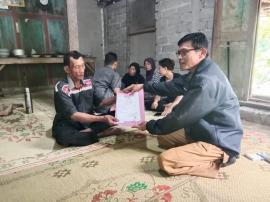 Pemkal Giripanggung Laksanakan Program Akta Kematian Sehari Jadi, Diantar Langsung ke Rumah