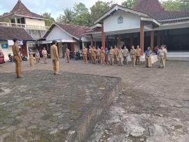 Pemkal Giripanggung Gelar Apel Rutin Senin Bertepatan Musrenbangkal Perubahan RPJMKal