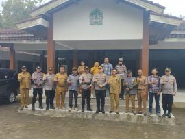 Pemkal Giripanggung Sambut Kunjungan Silaturahmi Kapolres Gunungkidul yang Baru