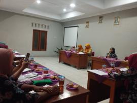 Kader Posyandu Kalurahan Giripanggung Gelar Rapat Koordinasi Rutin Bersama UPT Puskesmas Tepus II