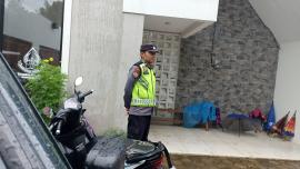 Pengamanan Ibadah Rabu Abu di GKJ Sabdo Adi Semanu Regedeg