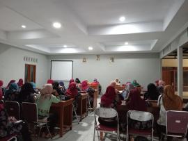 Kader Posyandu Kalurahan Giripanggung Gelar Rakor Rutin Bersama UPT Puskesmas Tepus II