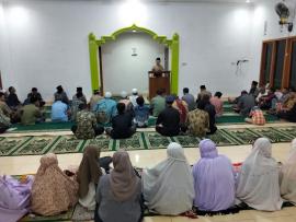 Perwakilan PCM Muhammadiyah Tepus Laksanakan Safari Tarawih di Masjid Al-Hidayah 