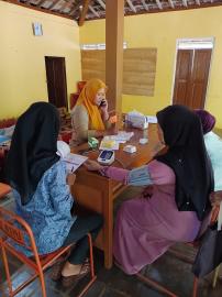 Kader Posyandu Padukuhan Klepu Laksanakan ILP Bersama UPT Puskesmas Tepus II