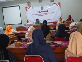 Dinsos P3A Gunungkidul Gelar Pelatihan Keterampilan Hari ke-3 bagi Perempuan Menuju Desa Prima