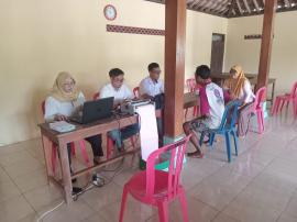 Pemerintah Kalurahan Giripanggung Bersama BKAD Gunungkidul Laksanakan Penarikan PBB