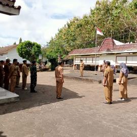 Pemerintah Kalurahan Giripanggung Laksanakan Apel Rutin