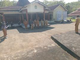 Pemerintah Kalurahan Giripanggung Gelar Apel Rutin, Bahas Penarikan Pajak PBB