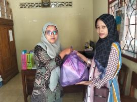 Pemkal Giripanggung Salurkan PMT untuk 11 Ibu Hamil