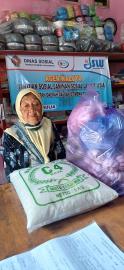 Tiga KPM Kalurahan Giripanggung Terima Bantuan JSLU dari Dinas Sosial DIY