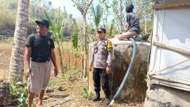 Polsek Tepus Salurkan Bantuan Dropping Air Bersih untuk Padukuhan Kropak