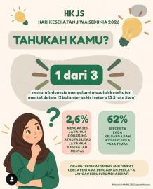 SELAMAT HARI KESEHATAN JIWA SEDUNIA 2026 